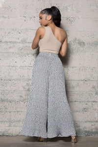 ONE SHOULDER CROSSOVER TANK BODYSUIT