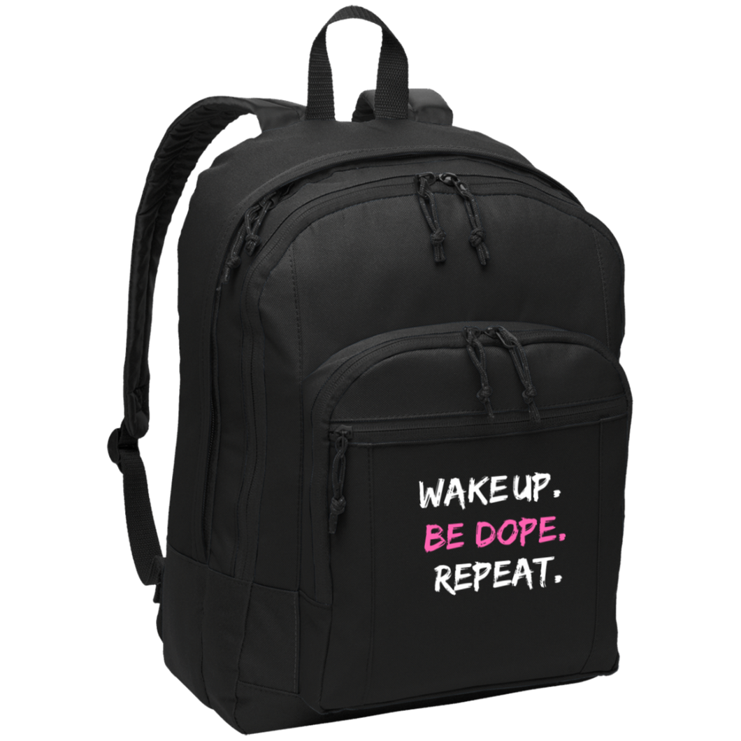 WAKE UP. BE DOPE. REPEAT. Backpack
